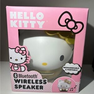 Hello Kitty Pink and Gold Wireless Speaker